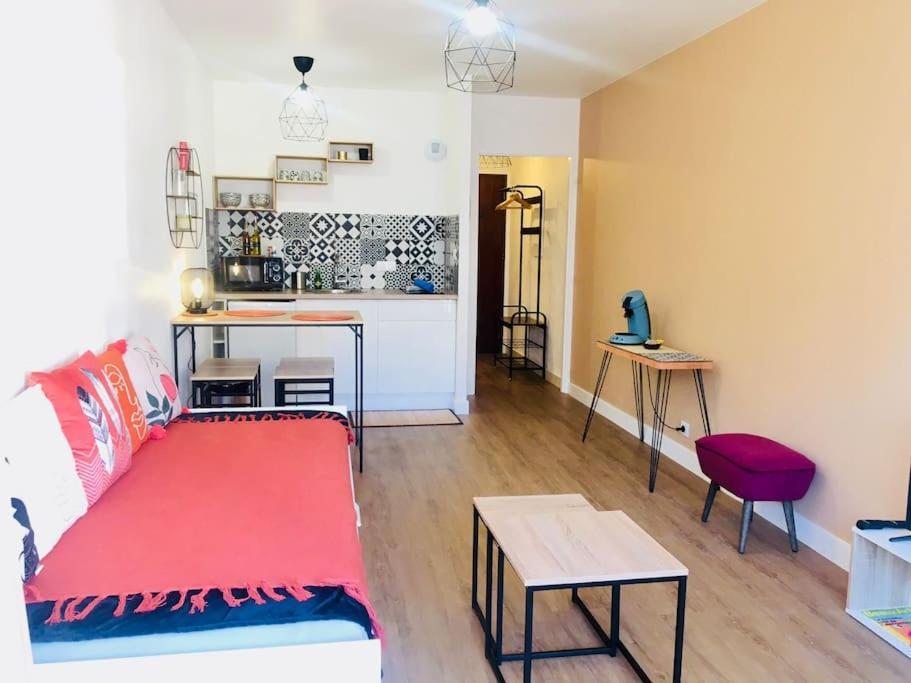 "Axel 8" Studio Proche Gare Avec Balcon Sète Exterior foto