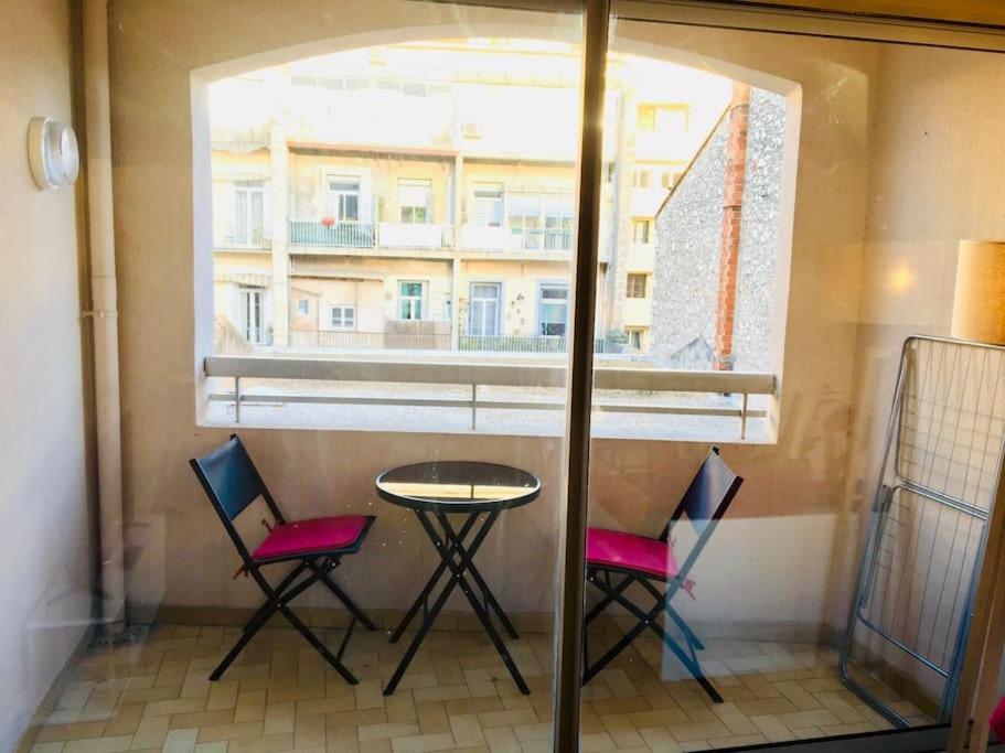 "Axel 8" Studio Proche Gare Avec Balcon Sète Exterior foto